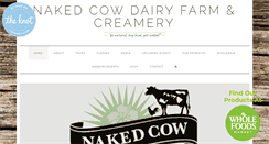 Desktop Screenshot of nakedcowdairyhawaii.com